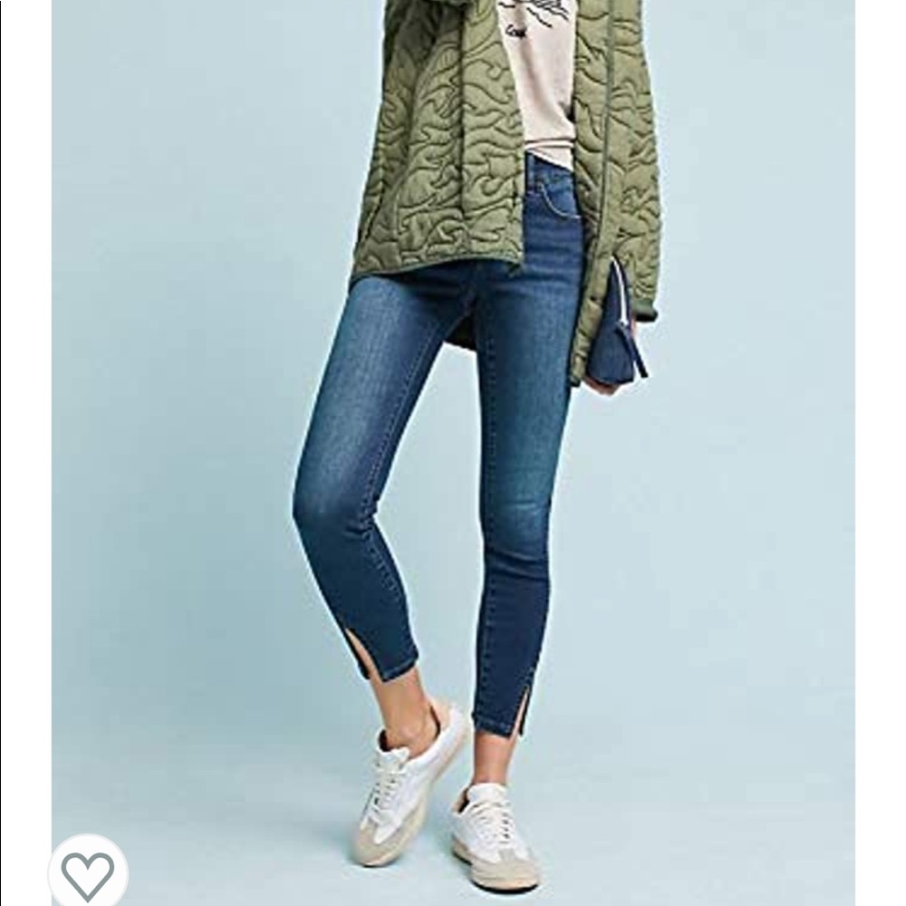 Anthro Pilcro and the Letterpress Mid-Rise Skinny